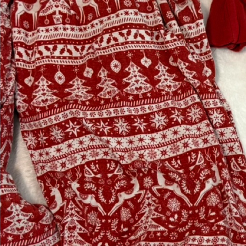 Little Sleepies Red and White Joggers
